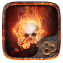 icon Flame Skull GOLauncher EX Theme