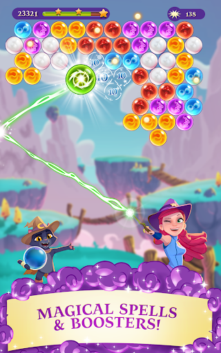 Bubble Witch Shooter Magical Saga em Jogos na Internet