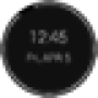 icon Battery Clock UCCW Skin para Micromax Vdeo 5