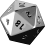 icon D20 DnD Dice Roller para archos 116 Neon
