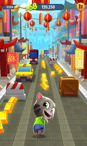 Baixar a última versão do Talking Tom: Corrida do Ouro para Android grátis  em Português no CCM - CCM