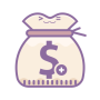icon Money+ Cute Expense Tracker para sharp Aquos 507SH