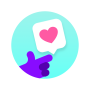 icon Litmatch—Make new friends para Samsung Galaxy Mini S5570