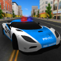 icon Police Car Racing 3D