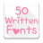 icon Written Fonts 50 3.23.0