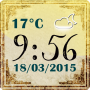 icon Vintage Clock Weather para Samsung Galaxy A3 (2016)