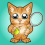 icon Cat Tennis Champion