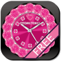 icon [Free]CUTE QLOCK Pink Diamond para intex Cloud C1