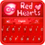 icon GO Keyboard Red Hearts Theme