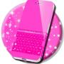 icon Keyboard Pink Design