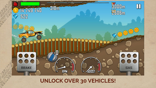 Baixar gratuitamente Hill Climb Racing APK para Android