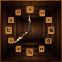 icon Wooden Analog Clock para Jesy J9