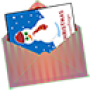 icon Christmas 2018 Greeting Card