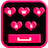 icon Love Pink Keyboard 3.0