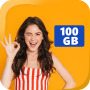 icon Daily Internet Data GB MB app para Samsung Galaxy S5 Active