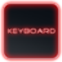 icon Glow Legacy Red Keyboard Skin