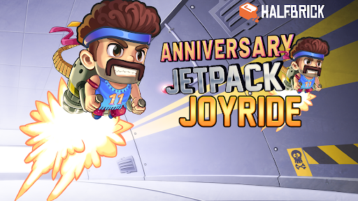 Jogo da mochila a jato de bolhas de sabão, corrida infinita com obstáculos,  Jetpack Joyride, joguinh 