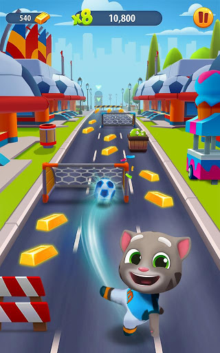 Baixar a última versão do Talking Tom: Corrida do Ouro para Android grátis  em Português no CCM - CCM