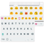 icon Material White Emoji Keybaord para Samsung Galaxy Note 2