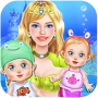 icon Mermaid Twins Baby Care