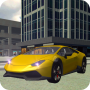 icon Airport Taxi Parking Drive 3D