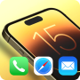 icon iOS Launcher- iPhone 15 Theme para oukitel K5