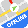 icon Offline Maps & Navigation para intex Aqua Strong 5.2