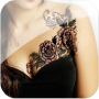icon Butterfly Flower Tattoo Designs Images para amazon Fire HD 8 (2016)