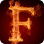 icon Fiery letter F