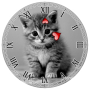 icon Kitty Clock Widget para tecno W1