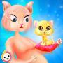 icon My Newborn Baby Kitten Games para Huawei P20