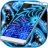 icon Blue Neon Color Keyboard 1.279.13.86