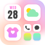 icon Themepack - App Icons, Widgets para Micromax Canvas Spark 2 Plus