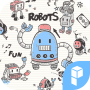 icon Doodle Robot Launcher theme para verykool Cyprus JR. s6004