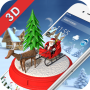 icon Merry Christmas 3D Theme para Samsung Galaxy Young 2