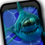 icon Angry Shark Pet Cracks Screen