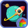 icon Colorful Space Travel