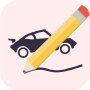 icon Draw Car