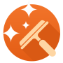 icon Orange Cache Cleaner para blackberry Motion