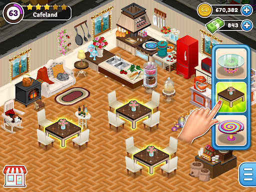 Baixe o Cafeland - Jogo de Restaurante MOD APK v2.9.1 (Dinheiro