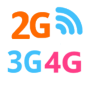 icon 2G 3G 4G LTE Switch