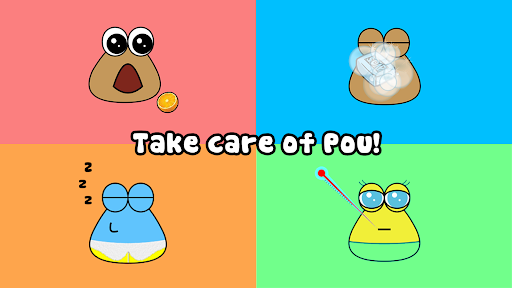 GAMEPLAY ANDROID - POU O SEU BICHINHO VIRTUAL - SAMSUNG GALAXY TAB