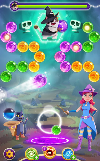 Jogo de estourar bolas Bubble Witch 3 Saga - Android ios Gameplay